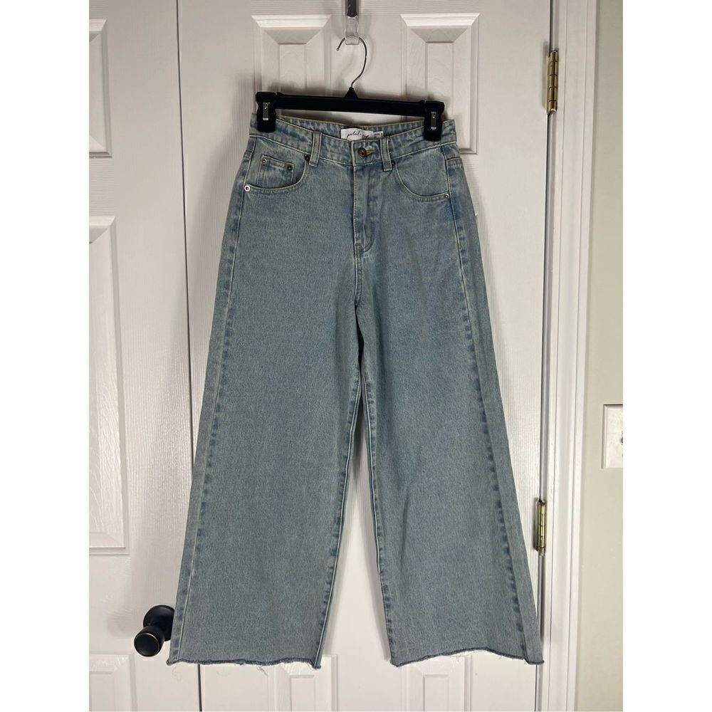 Petal + Pup Womens Cropped Y2K Jeans Size 2